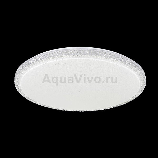 Потолочный светильник Citilux Кристалино Слим CL715R720, арматура белая, плафон полимер белый / прозрачный, 60х60 см - фото 1