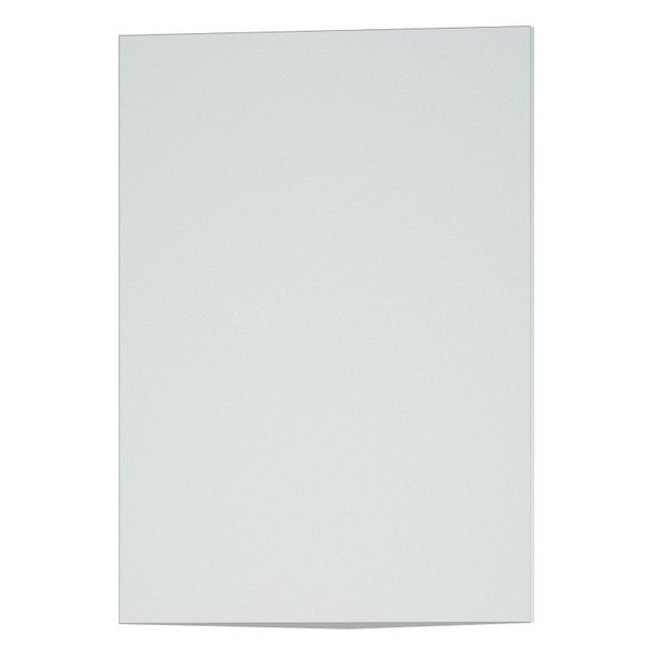 Шкаф-зеркало Corozo Триана 37, угловой, цвет белый