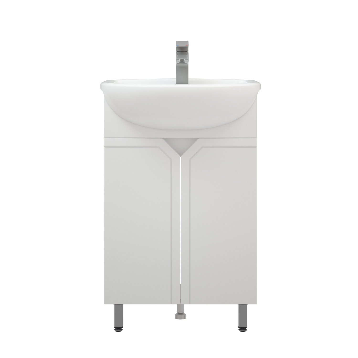 Мебель для ванной Corozo Сириус 55, цвет белый