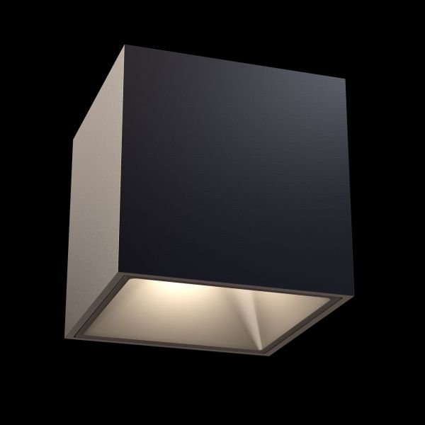 Потолочный светильник Maytoni Technical Alfa Led C065CL-L12B3K, арматура черная, плафон металл черный - фото 1