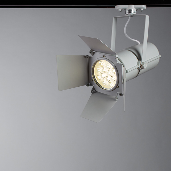 Спот Arte Lamp Obiettivo A6312PL-1WH, арматура белая, плафон металл белый, 14х36 см