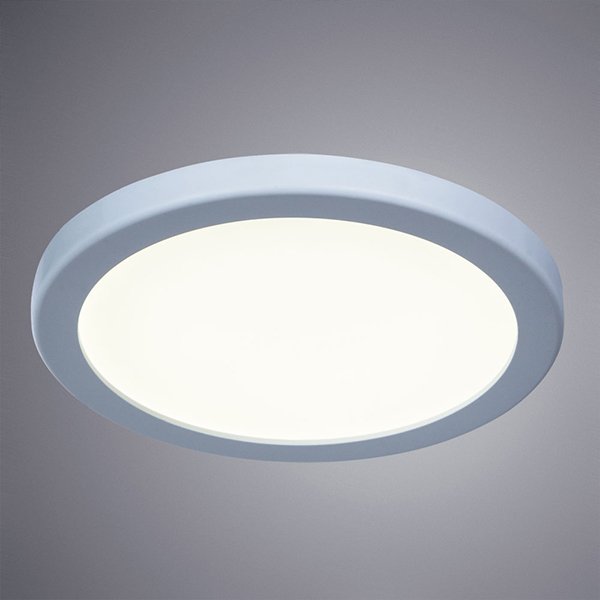 Потолочный светильник Arte Lamp Mesura A7972PL-1WH, арматура белая, плафон пластик белый, 12х12 см - фото 1