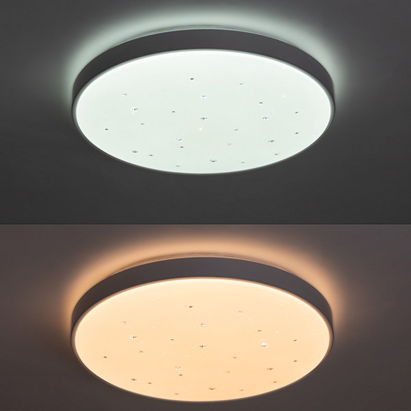 Потолочный светильник Arte Lamp Onda A2681PL-72WH, арматура белая, плафон акрил белый, 50х50 см