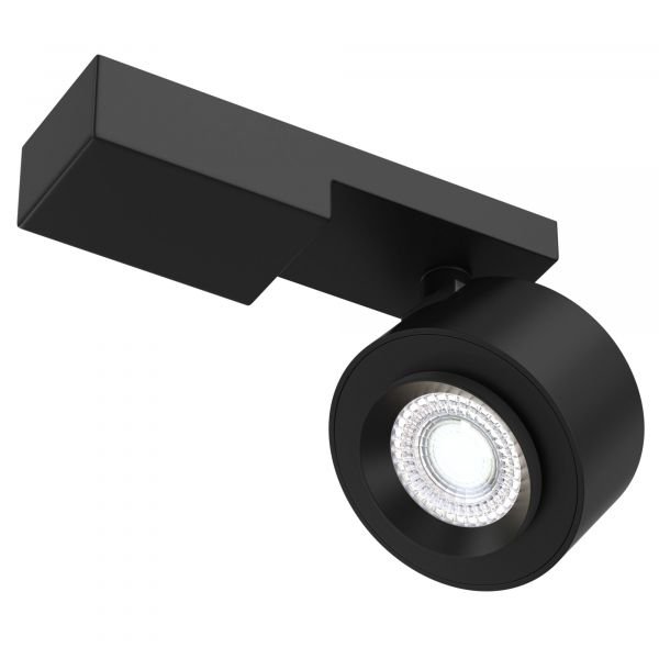 Потолочный светильник Maytoni Technical Treo C062CL-L12B4K, арматура черная, плафон металл черный