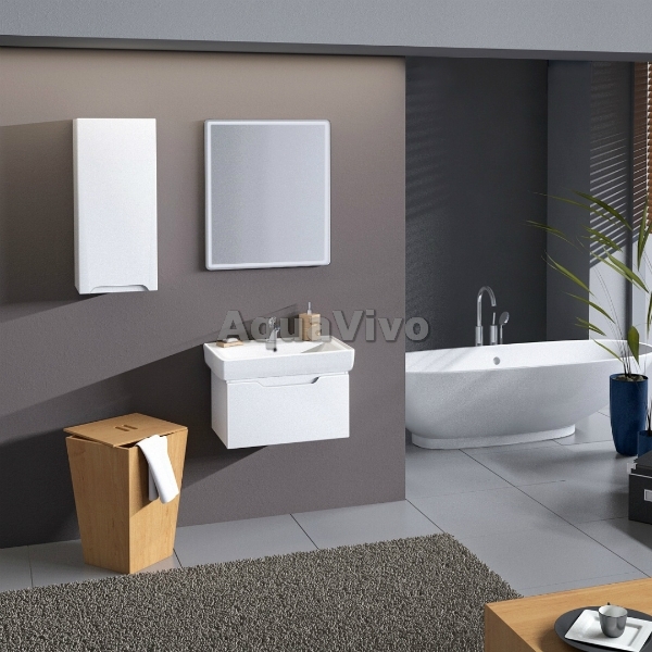 Мебель для ванной Dreja Tiny 50, цвет белый лак - фото 1