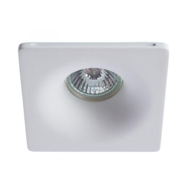 Точечный светильник Arte Lamp Invisible A9110PL-1WH, арматура белая, 12х5 см