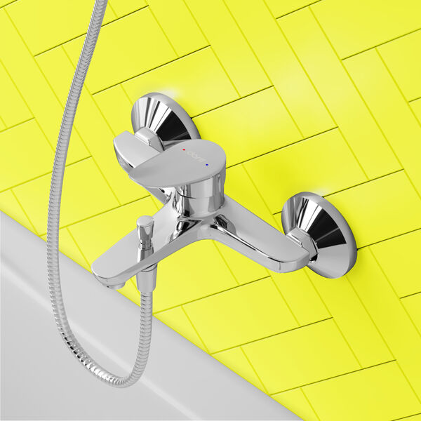 Смеситель Dorff Norma D1010000 для ванны с душем, цвет хром - фото 1