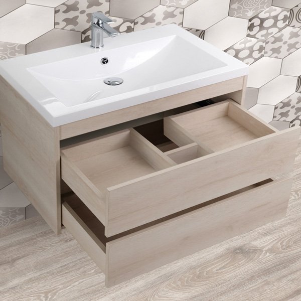 Мебель для ванной Art & Max Family 100 подвесная, цвет сканди