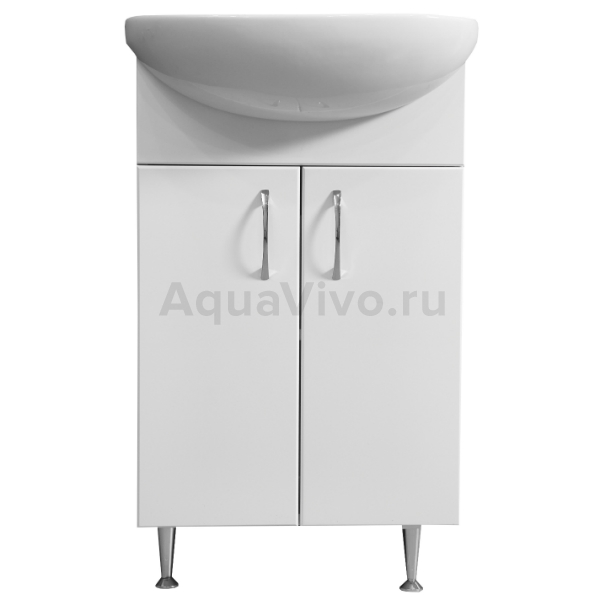 Мебель для ванной Stella Polar Концепт Эко 50, напольная, цвет белый - фото 1