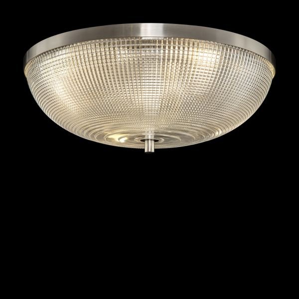 Потолочный светильник Maytoni Coupe C046CL-04N, арматура никель, плафон стекло белое - фото 1