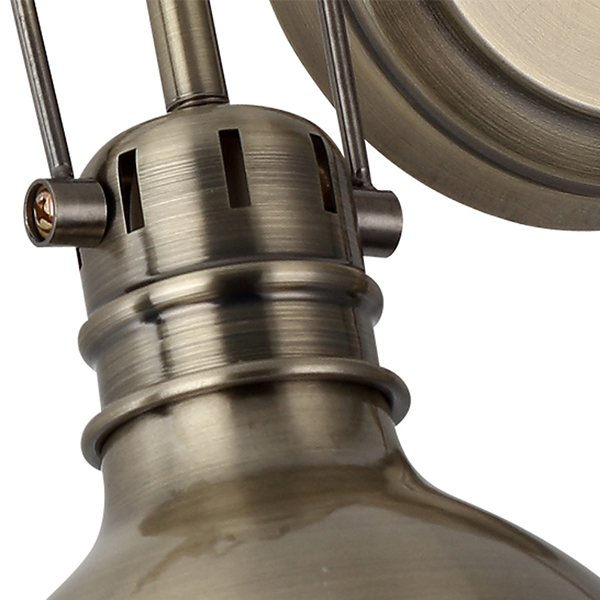 Спот Arte Lamp Mark A1102AP-2AB, арматура бронза, плафоны металл бронза, 35х13 см