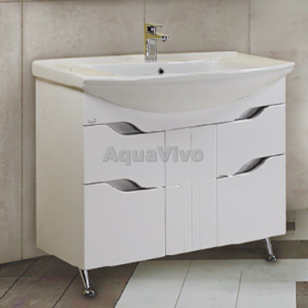 Мебель для ванной Оника Веронэлла 105.16, цвет белый - фото 1
