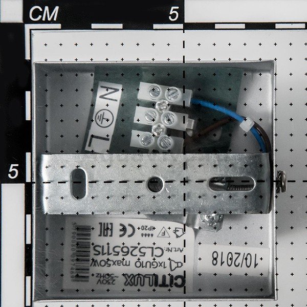 Спот Citilux Рубик CL526512S, арматура черная, плафон металл черный, 7х7 см