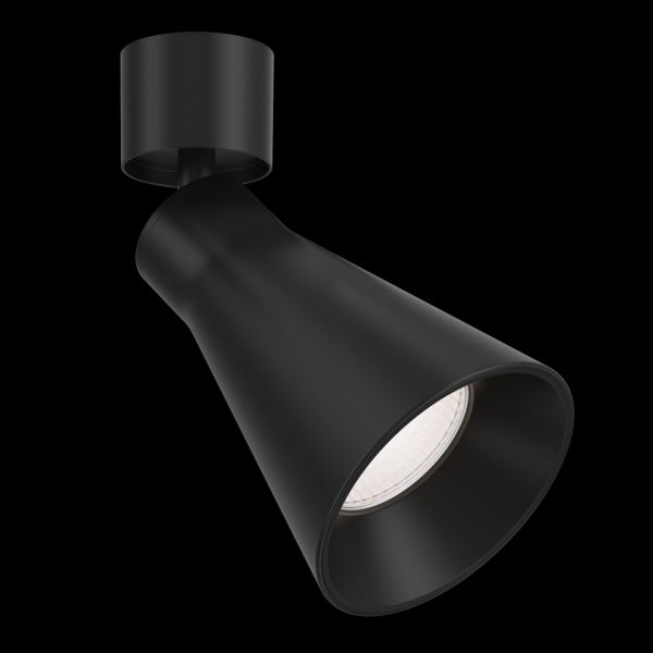 Потолочный светильник Maytoni Technical Virar C061CL-01B, арматура черная, плафон металл черный - фото 1