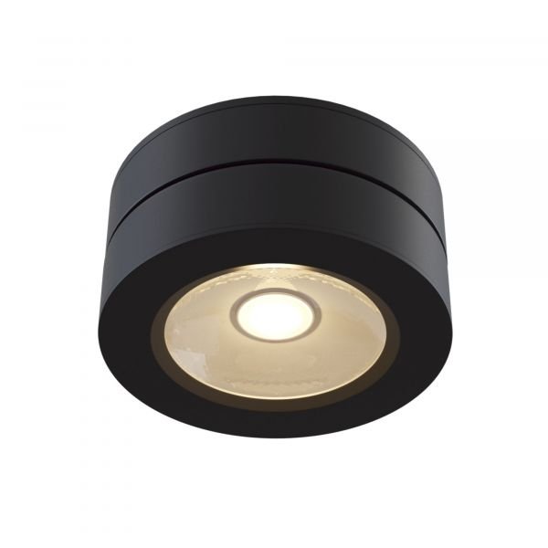 Потолочный светильник Maytoni Technical Magic C022CL-L7B4K, арматура черная, плафон металл черный