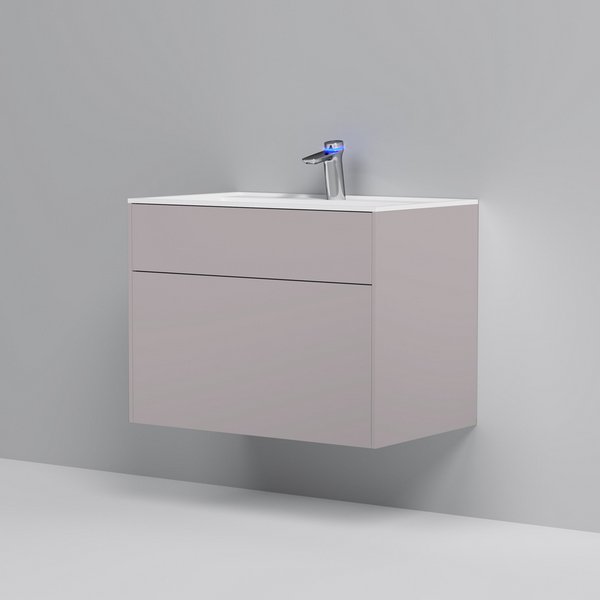 Мебель для ванной AM.PM Inspire 2.0 80 подвесной, цвет элегантный серый матовый