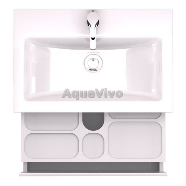 Мебель для ванной Velvex Klaufs 80 подвесной цвет белый