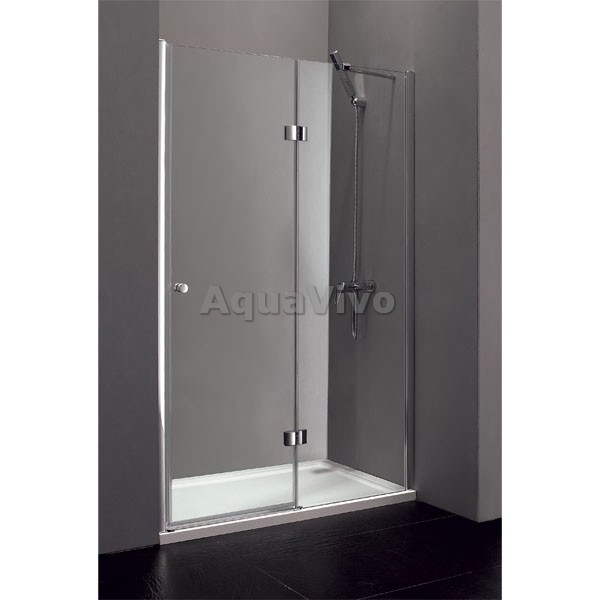 Душевая дверь Cezares VERONA-W-B-12-100-C-Cr 100, стекло прозрачное, профиль хром - фото 1