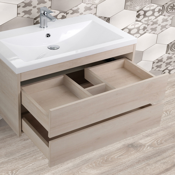 Мебель для ванной Art & Max Family 90 подвесная, цвет сканди - фото 1