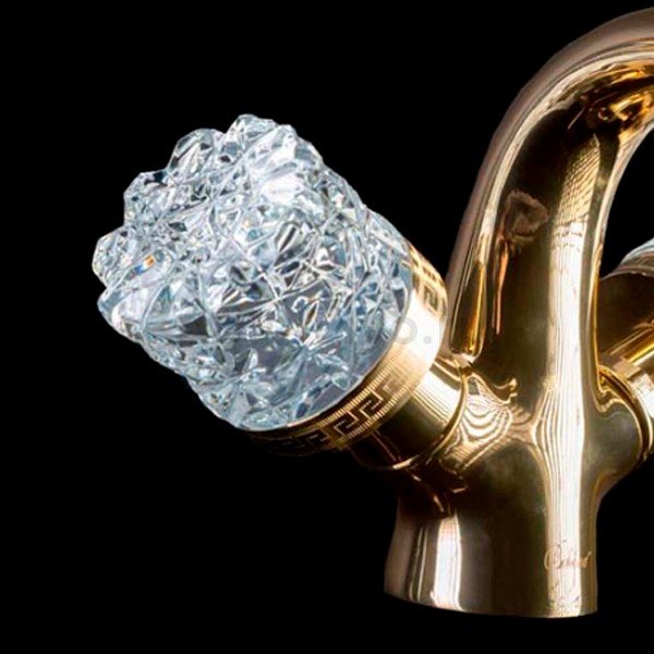 Смеситель Boheme Luxury Crystal 291-CRST для раковины - фото 1