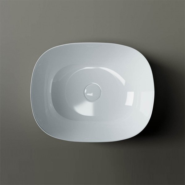 Раковина Ceramica Nova Element CN6018 накладная, 46x35 см, цвет белый - фото 1