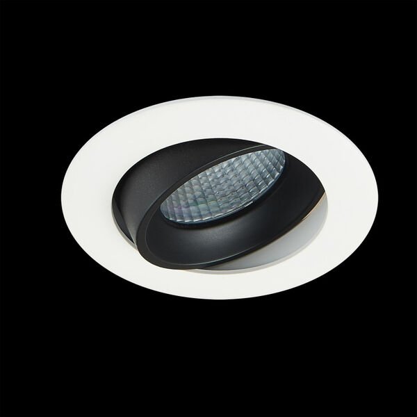 Потолочный светильник Citilux Альфа CLD001NW4, арматура белая, плафон полимер черный