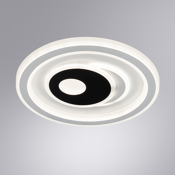 Потолочный светильник Arte Lamp Forma A1438PL-72WH, арматура белая, плафон акрил белый, 48х48 см