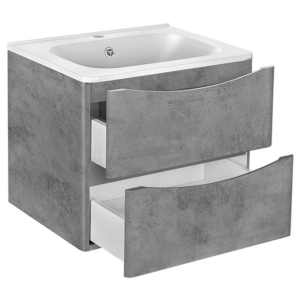 Мебель для ванной Vincea Paola 60, цвет бетон