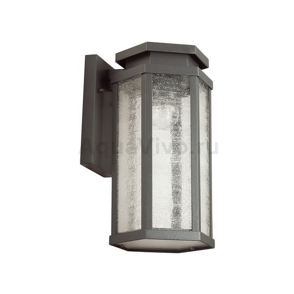 Настенные светильники и фонари Odeon Light Gino 4048/1W, арматура цвет серый/белый, плафон/абажур пластик, цвет белый/серый