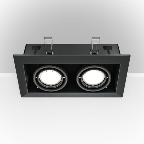 Точечный светильник Maytoni Technicali Metal Modern DL008-2-02-B, арматура черная