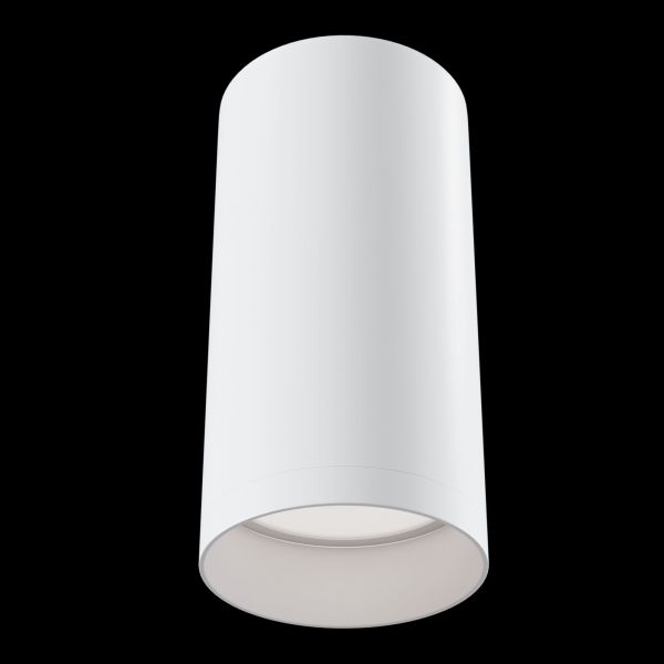 Потолочный светильник Maytoni Technical Focus C010CL-01W, арматура белая, плафон металл белый