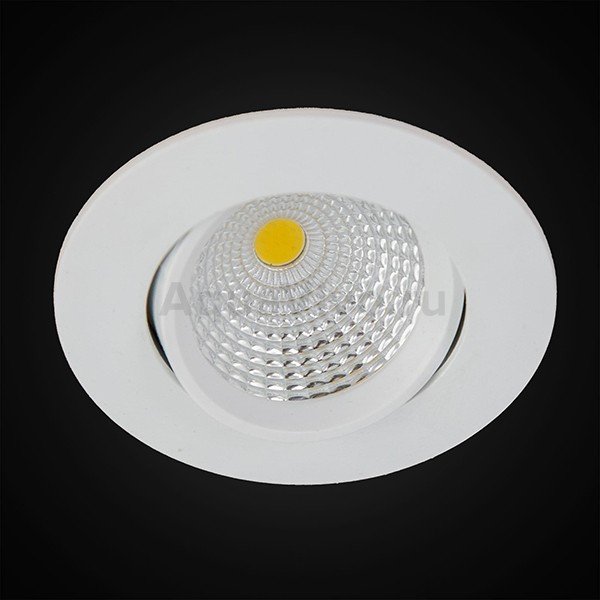 Точечный светильник Citilux Каппа CLD0057N, арматура белая, цветовая температура 4000 K, 10х10 см - фото 1