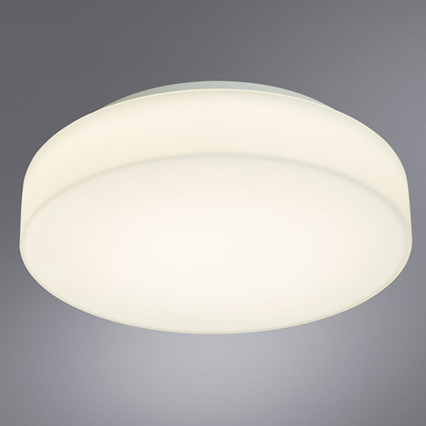 Потолочный светильник Arte Lamp Aqua-Tablet Led A6824PL-1WH, арматура белая, плафон стекло белое, 25х25 см - фото 1