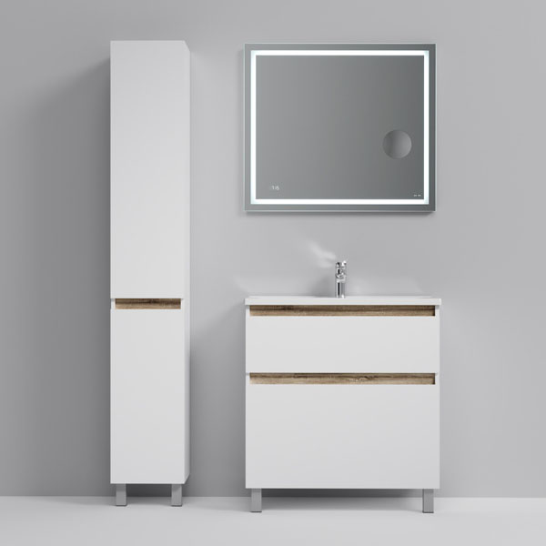 Мебель для ванной AM.PM X-Joy 80 напольная, цвет белый глянец - фото 1