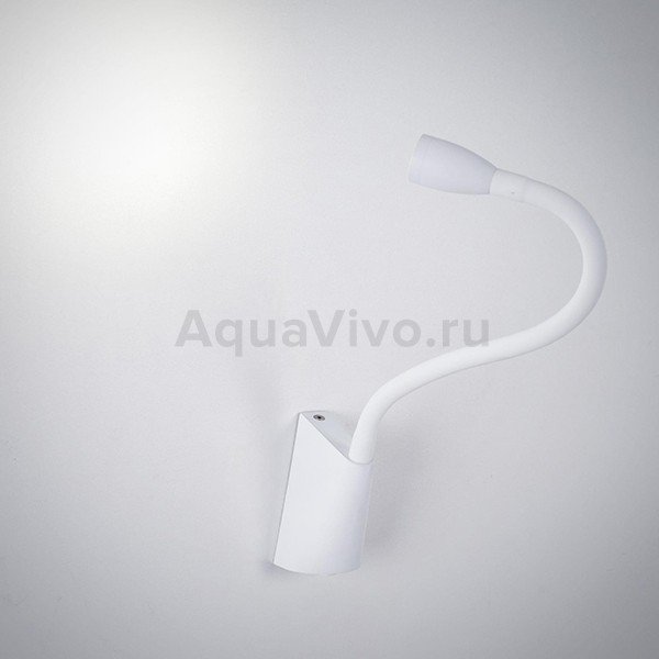Настенный светильник Citilux Декарт CL704340, арматура белая, плафон металл белый, 6х30 см - фото 1