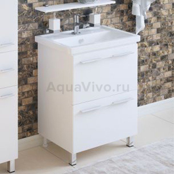 Мебель для ванной Corozo Мирэль 60, цвет белый - фото 1