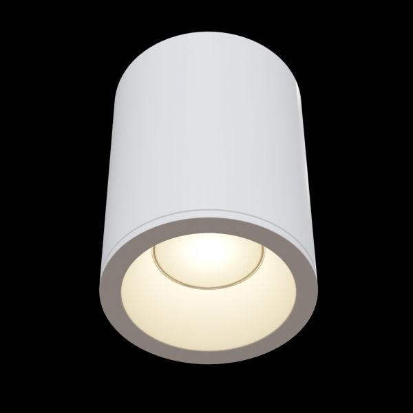 Потолочный светильник Maytoni Technical Alfa C029CL-01W, арматура белая, плафон металл белый - фото 1