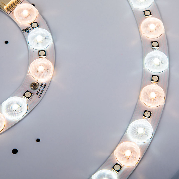 Потолочный светильник Arte Lamp Monile A2674PL-72WH, арматура белая, плафон акрил белый, 50х50 см - фото 1