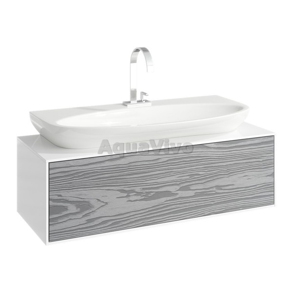 Мебель для ванной Aqwella Genesis 100, цвет миллениум серый
