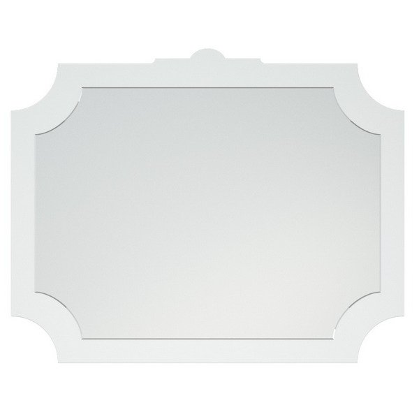Зеркало Corozo Манойр 105x77, цвет белый - фото 1