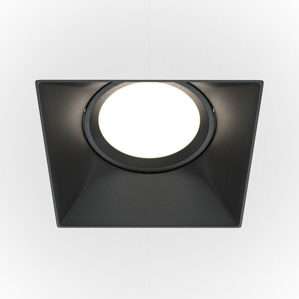 Точечный светильник Maytoni Technical Dot DL042-01-SQ-B, арматура черная - фото 1