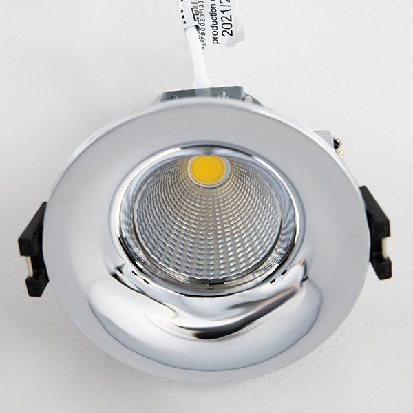 Точечный светильник Citilux Гамма CLD004NW1, арматура хром, 9х9 см - фото 1