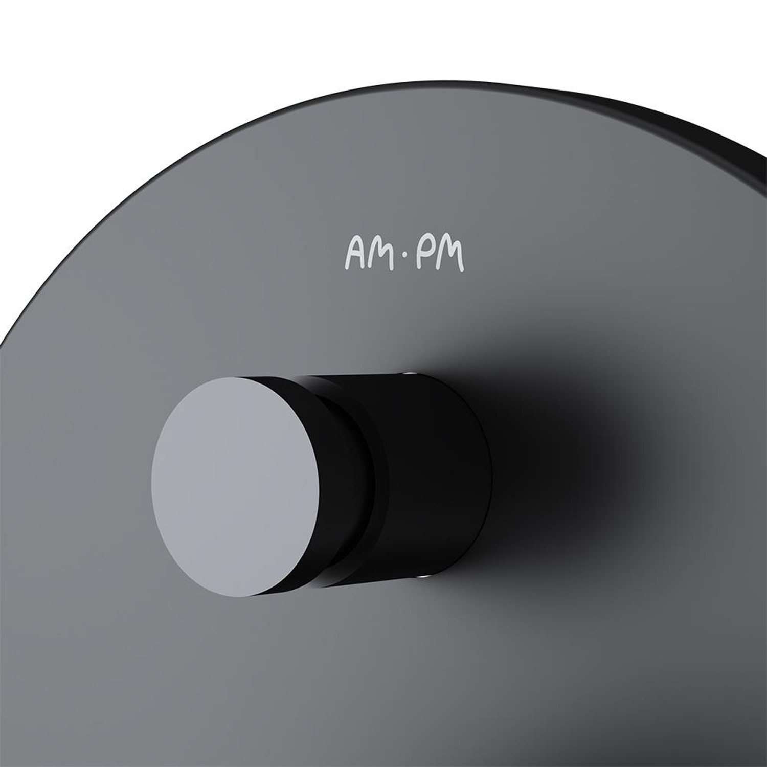 Смеситель AM.PM X-Joy F85A45722 TouchReel для ванны с душем, встраиваемый, цвет черный - фото 1