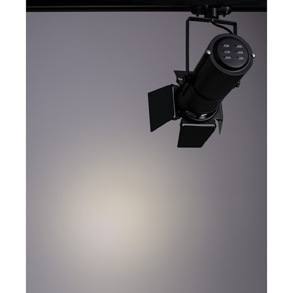 Спот Arte Lamp Obiettivo A6312PL-1BK, арматура черная, плафон металл черный, 14х36 см - фото 1