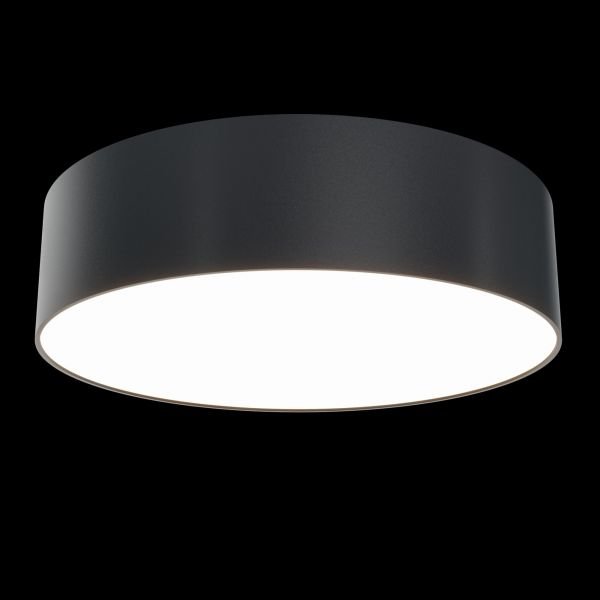 Потолочный светильник Maytoni Technical Zon C032CL-L32B3K, арматура черная, плафон пластик белый - фото 1