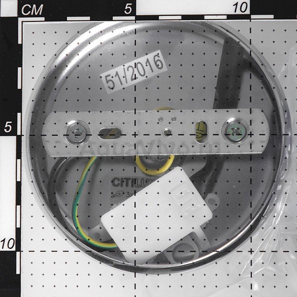Потолочная люстра Citilux Синди CL330181, арматура хром, плафоны хрусталь прозрачный, 76х76 см - фото 1