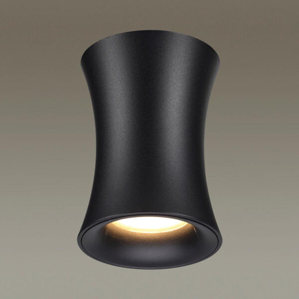 Потолочный светильник Odeon Light Zetta 4272/1C, арматура черная, плафон металл черный - фото 1