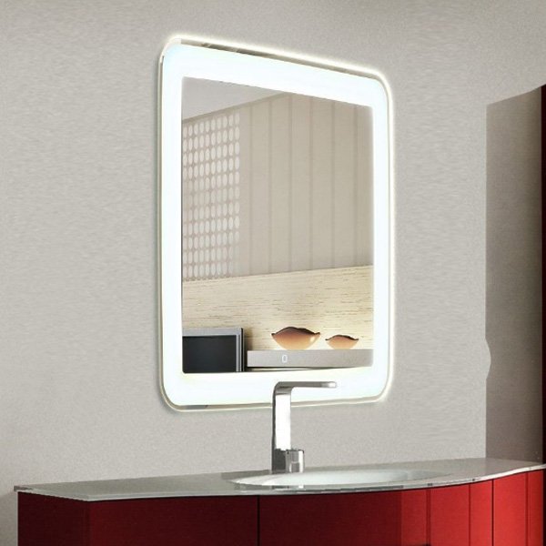Зеркало Art & Max Latina 75x80, с подсветкой и диммером - фото 1