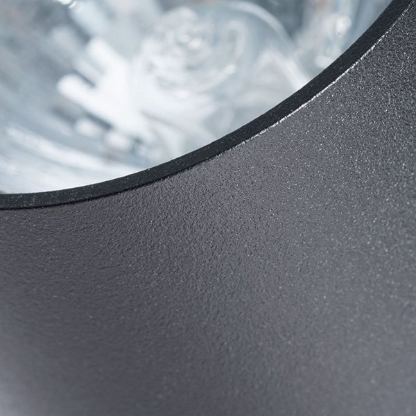 Спот Arte Lamp Aquarius A3216PL-1BK, арматура черная, плафон металл черный, 7х16 см - фото 1