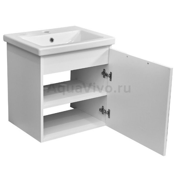 Мебель для ванной Stella Polar Норина 50, подвесная, цвет белый - фото 1